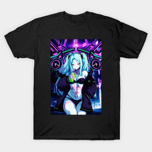 Night City T-Shirt by ZuleYang22